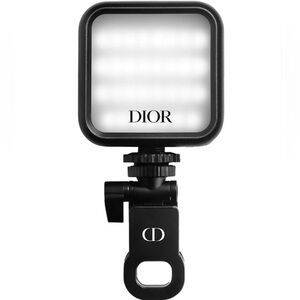 Authentic Dior Black Smartphone Photo Light Attachable Camera Flash